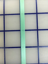 Single Face Satin Ribbon - 1/4-inch Mint